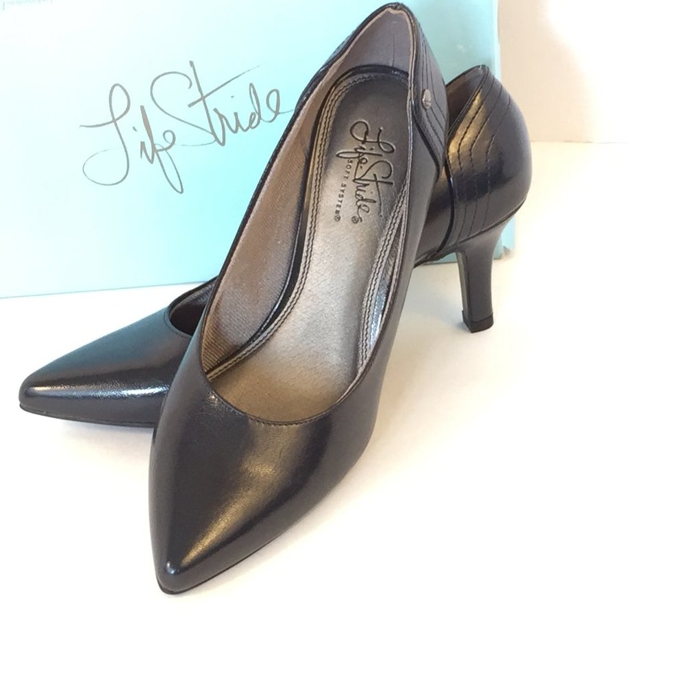 Life Style Star-Navy Tess High-Heel Shoes, 8.5M